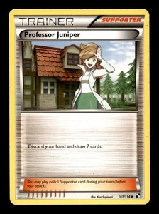 Pokemon Black & White Professor Juniper 101/114 Uncommon Card - Picture 1 of 2