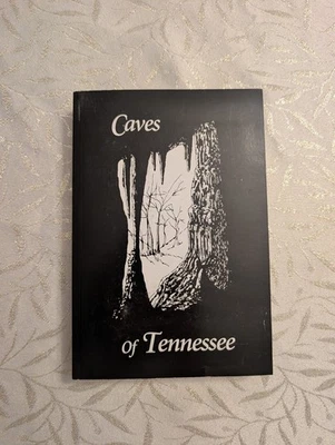 Caves Of Tennessee Thomas Barr, With Map, Geology, Tennessee Caving Caves  - Image 1 of 4