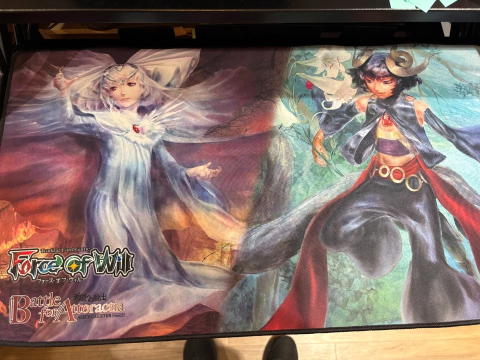 Force of Will Playmat Battle For Attoractia TCG Alice Cluster Chp IV  - Image 1 of 1