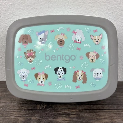 Bentgo Bento ланч-бокс защелкивающийся плотный герметичный 5 отсеков для собак «Щенок любовь» - Изображение 1 из 4
