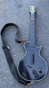 Controlador inalámbrico Gibson Les Paul Guitar Hero Xbox 360 RedOctane sin probar - Imagen 1 de 11