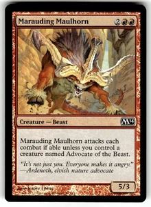 FOIL MTG Marauding Maulhorn Core Set 2014 (M14) Regular - Bild 1 von 2