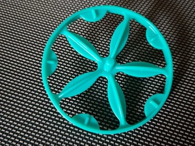 Tupperware Ersatzteil Nr. 1902 Quirl-Scheibe ⌀ 7 cm Grün für 250 ml Mix-Fix Neu! - Bild 1 von 3