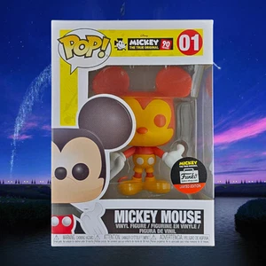 Funko Pop! Mickey Mouse (Orange and Yellow) (Funko Shop Exclusive) w/protector - Picture 1 of 7