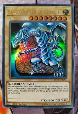 BLAUÄUGIGER W. DRACHE - LCKC-DE001 Ultra Rare / 1. Auflage Near Mint - Bild 1 von 2