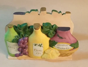 Italian Napkin/Bill Holder. Heavy Duty Resin. 6"x4" - Picture 1 of 8