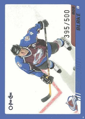 2003-04 O-Pee-Chee #201 Rob Blake Blue #/500 - Image 1 of 2