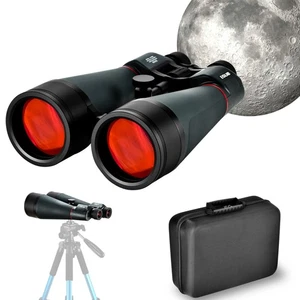 20x80 Fernglas wasserdicht zur Vogelbeobachtung mit Stativadapter Tragetasche - Bild 1 von 10