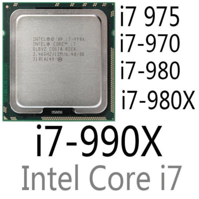 Intel Core i7-975 i7-970 I7-980 i7-980X i7-990X CPU LGA1366 Interface Processor - Bild 1 von 3