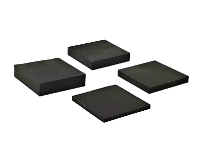 Gomma di compensazione H 40x40mm (4x4cm) / 3mm 5mm 8mm 10mm compensazione altezza altezza rialzo scaffale - Immagine 1 di 4