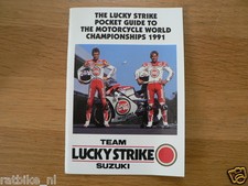 PM109-LUCKY STRIKE SUZUKI MOTOR GRAND-PRIX INFO 1991 ENGLISH VERSION