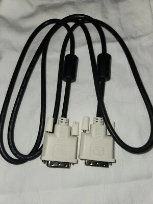 DVI Cable 3 Feet DVI-D Male to Male Monitor Cord for PC Projector Display LCD TV - Image 1 of 2