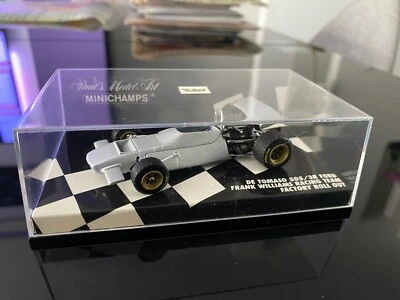Minichamps 1/43 De Tomaso 505/38 Ford Frank Williams Racing Team Fact. Roll Out - Photo 1/3