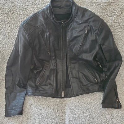 Classic Leather Gear "First" Leather Apparel with leather thong ties on the side - Image 1 of 4