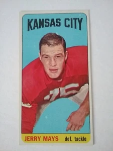 1965 Topps Football set #106 Jerry Mays Kansas City Chiefs T661061 - Picture 1 of 2