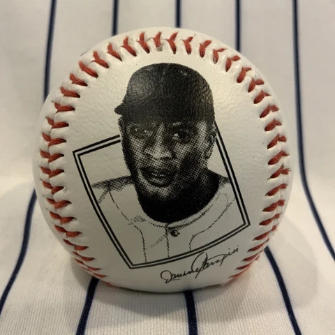 Jackie Robinson Fotoball With Facsimile Signature Souvenir baseball ball Cover