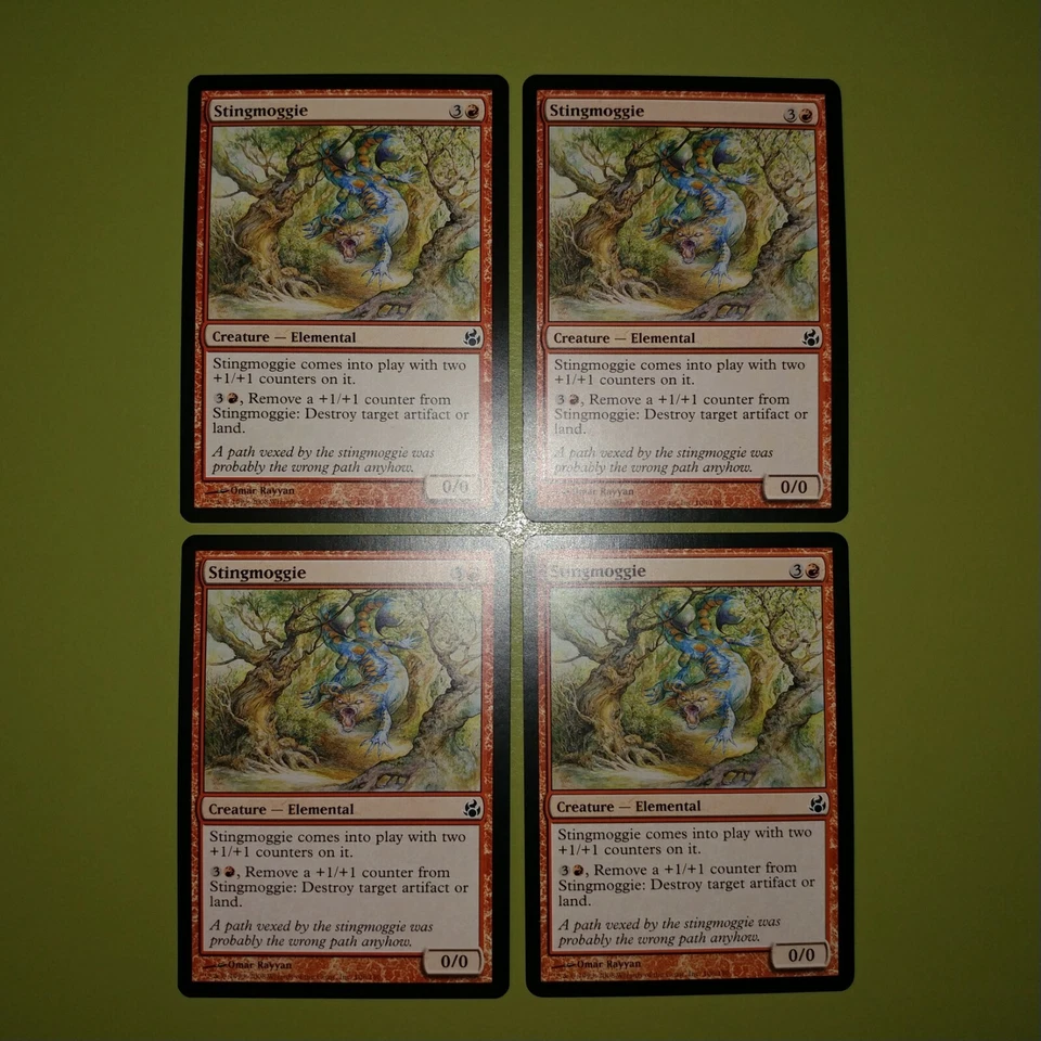 Stingmoggie x4 Morningtide 4x Magic the Gathering MTG - Image 1 of 1