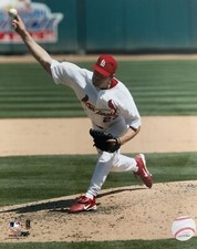 Cal Eldred 2004 NL Champion St. Louis Cardinals Pitcher Unsigned 8x10 Photo