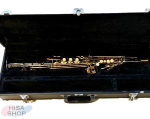 Saxofón soprano Jupiter JPS-547 con estuche | Usado vintage | Algo de óxido presente - Imagen 1 de 12