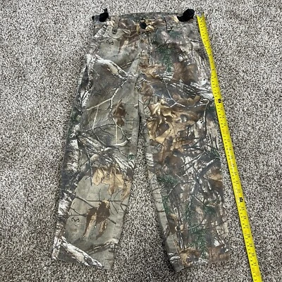 Realtree Scent Blocker Youth M Camo Hunting Pants Adjustable Waist Camouflage S3 - Image 1 of 4
