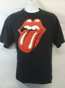 Rolling Stones Hot Licks Men's XL Cotton T-Shirt Black  - Picture 1 of 6