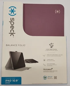 Speck Balance Folio Case für iPad 10. Gen - Plumberry/Crushed Apple/Crepe Pink - Bild 1 von 2