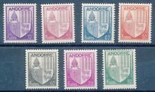 [BIN17671] Andorra 1944/46 good set very fine MNH stamps
