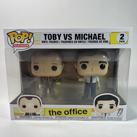 Funko POP! Television The Office Toby vs Michael Vinyl Figure Cover