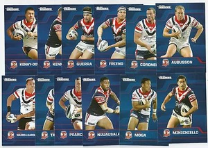 2013 NRL Traders ROOSTERS Team Set - Picture 1 of 1