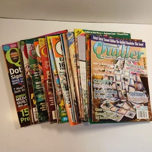 21  Mostly Vintage Assorted Quilting Magazines - With Patterns!! - Imagen 1 de 24
