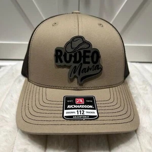 Rodeo Mama Laser engraved Richardson 112 Trucker Hat. - Picture 1 of 3