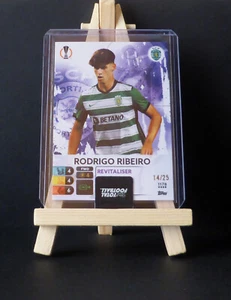 2023 TOPPS TOTAL FOOTBALL, RODRIGO RIBEIRO, SPORTING LISBON, PARALLEL 14/25 - Picture 1 of 1