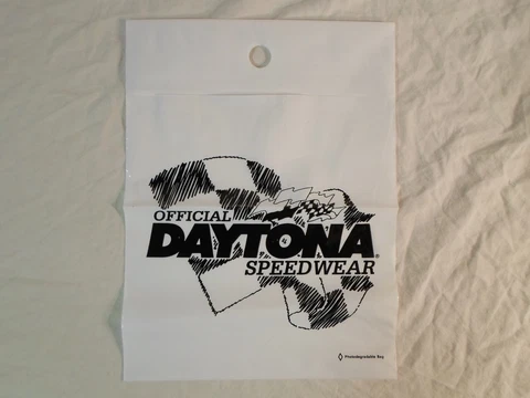 Daytona Speedway Plastic Bag Stock Sprint Car Racing NASCAR Winston Cup Souvenir Cover