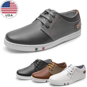 Men's Fashion Sneakers Casual Shoes Lightweight Comfortable Waking Shoes - Picture 1 of 47