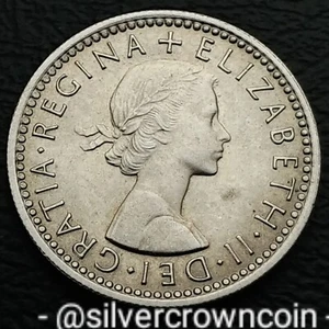 Great Britain UK 6 Pence 1962. KM#903. Sixpence Lucky Wedding coin. Elizabeth. P - Picture 1 of 7