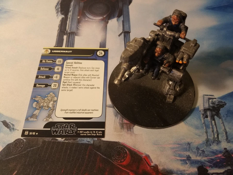 Star Wars Miniatures Force Unleashed 58 Uggernaut (HUGE) - Image 1 of 1