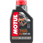 Motul 7100 4T Full-Synthetic 4-Stroke Motor Oil | 10W-50 | 1 Liter | 104097