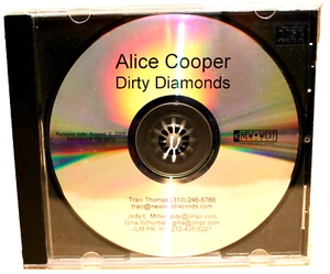 NEW-WEST Records PROMO CD NW-6078: ALICE COOPER - Dirty Diamonds - 2005 USA - Picture 1 of 2