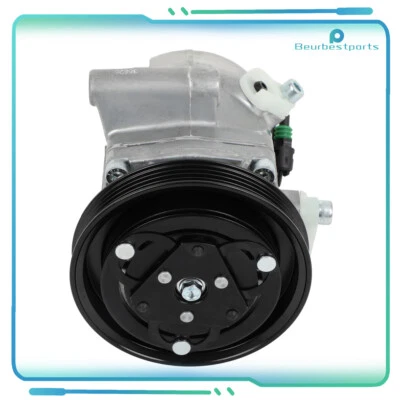 Compresor de aire acondicionado con embrague para Smart Fortwo 2008-2013 2014 2015 1,0 L Foto 1 de 4