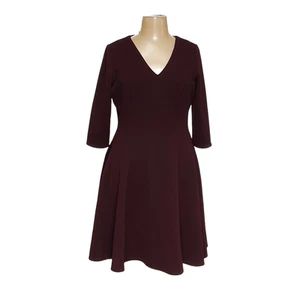 Lane Bryant Red A-Line Dress - Picture 1 of 3