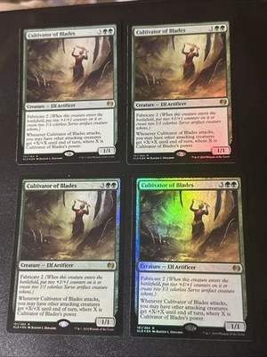 Cultivator Of Blades Foil X4 Kaladesh  NM Condition See Pics Front Back - Image 1 of 4