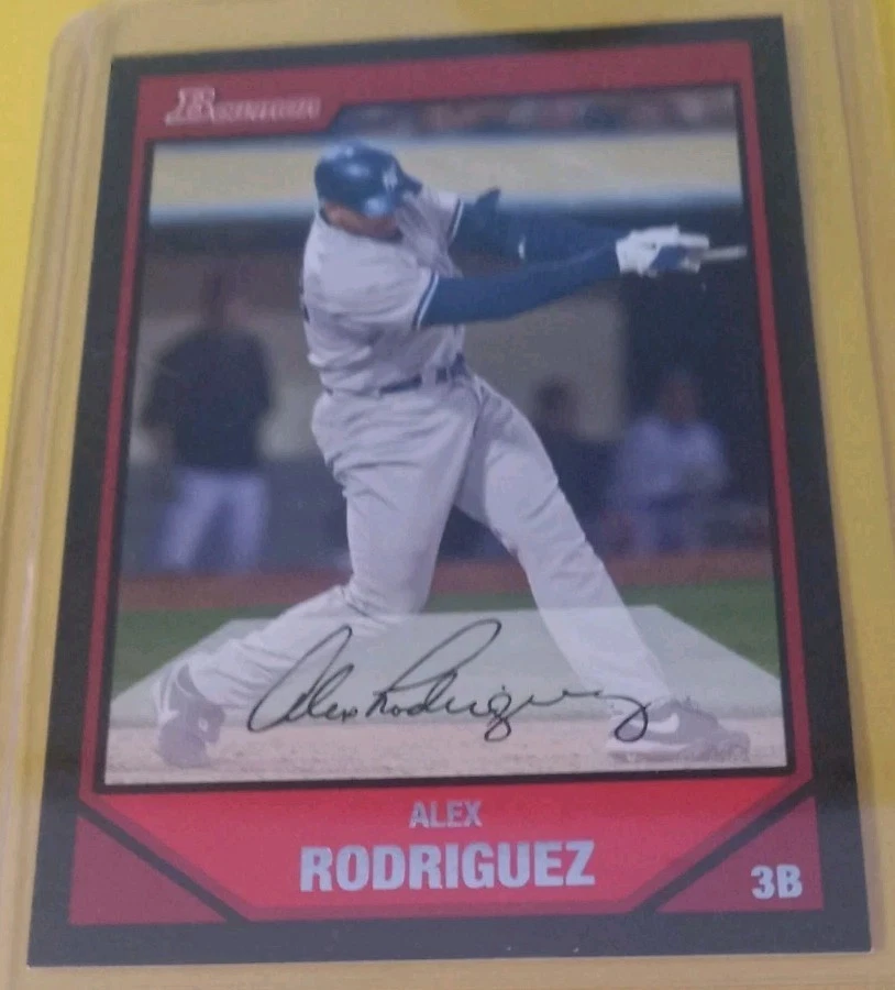 2007 Bowman Alex Rodriguez #200 New York Yankees Baseball ⚾️ - Image 1 of 2
