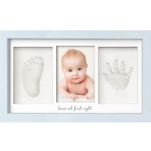 Baby Hand and Footprint Kit - Clay Handprint Keepsake Frame, Newborn Nursery ... - Picture 1 of 9