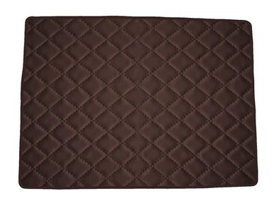 Matelassé Cuir éco MARRON Tapis coffre pour Peugeot Partner Tepee 5per 2008-2018 - Photo 1/4
