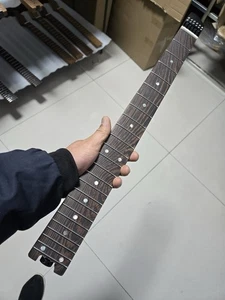 Headless 24frets wenge electric guitar neck With lock 25.5inch - Picture 1 of 3