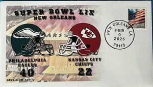 AFDCS Superbowl 2025 Philadelphia Eagles Kansas City Chiefs - Picture 1 of 1