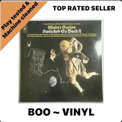 Walter Carlos ~ Switched-On Bach II Lp Vinyl Record CBS S 65974 EX / EX - Image 1 of 4