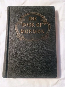 Vintage 1949 Book Of Mormon Church Of Jesus Christ Latter-Day Saints Hardcover - Foto 1 di 20