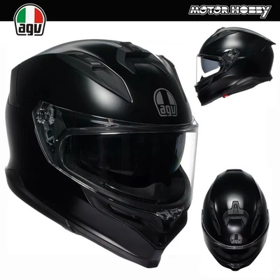 CASCO INTEGRALE IN FIBRA AGV K7 NERO OPACO ECE 22.06 - Immagine 1 di 4