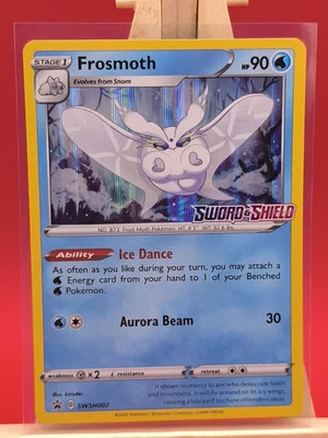 Frosmoth Holo SWSH007 Sword & Shield Prerelease Holo Promo Pokemon Card - Image 1 of 4